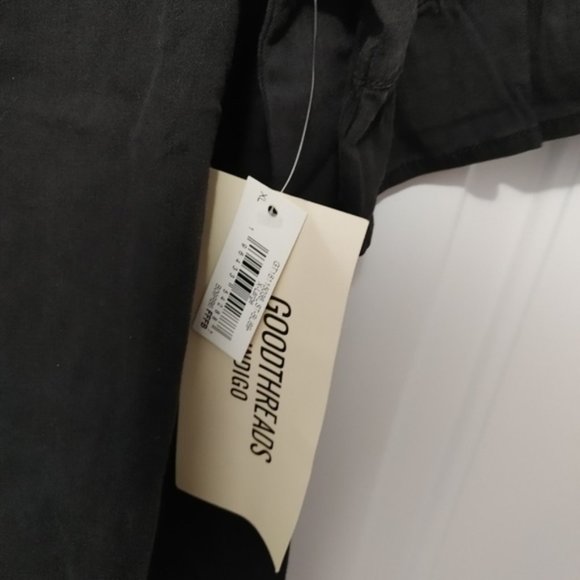 Good threads black blouse ruffle sleeve xl - Picture 4 of 6